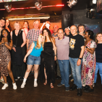 Lively Club Group Portrait with Leopard Dress (1)